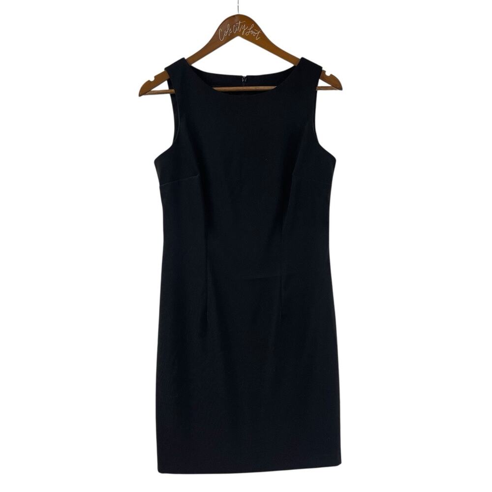 Little Black Dress Sleeveless Sheath Vintage AGB 8 Mini Sleeveless